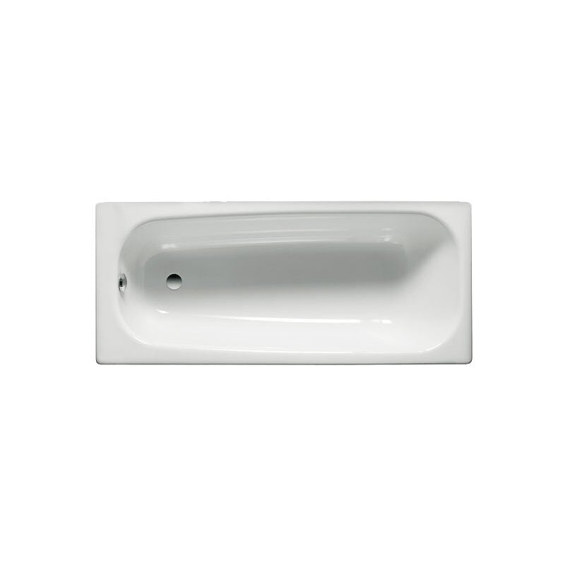 Baignoire acier monotrou 160x70 " Contesa " sans pieds
