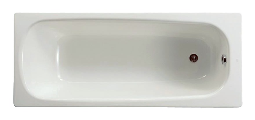Baignoire acier monotrou 170x70 " Contesa " + pieds a visser