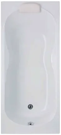 [WM21AMI4Z00000E] Baignoire acrylique 160x75 " Zoom Polo " + accoudoirs + pieds a clipser