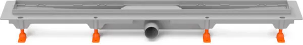 [CH 650/1] Caniveau douche corps seul - Lg 650mm - SH Ø 40