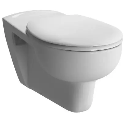 Cuvette WC suspendue rallongee " Conforma " sans bride