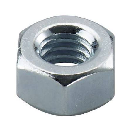 [2189] Ecrou 6 pans acier zingue Ø 7