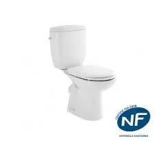 Pack WC surélevé " Aveiro Confort " SH + abattant thermoplastique