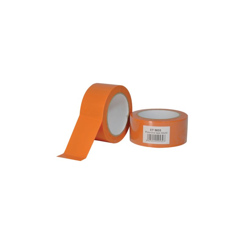 [2282] Ruban adhésif PVC orange Lg 33m - lg 50mm