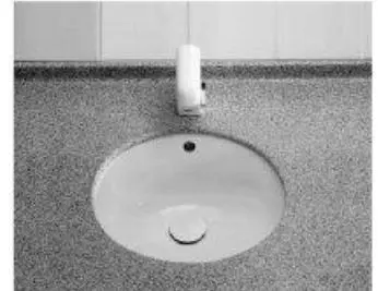 [00153700000] Vasque a encastrer par le dessous " Fontange " Ø 38 cm