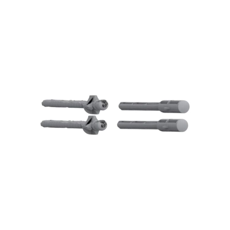 [34373207] Vis d'actionnement/fixation (2+2) pour plaque de commande Ingenio SAV